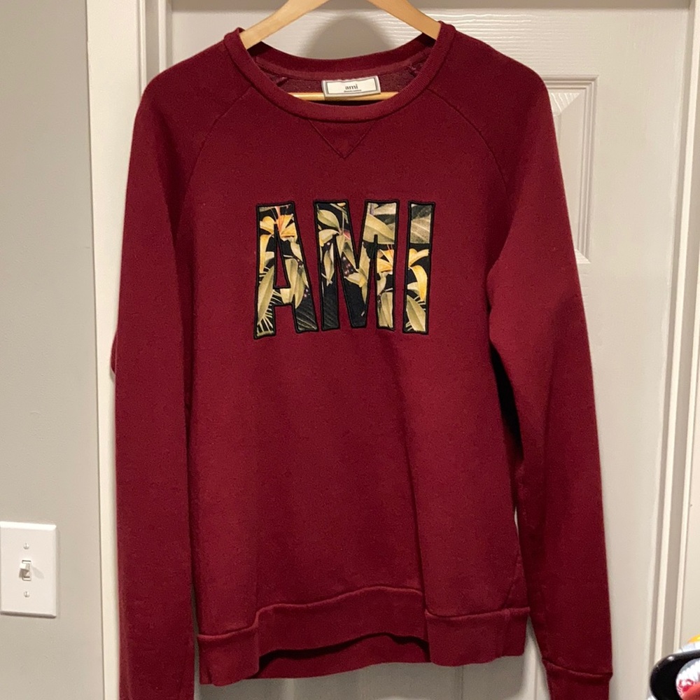 🔥 🔥 ami Alexandre mattiussi crew neck sweater